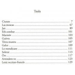 Las moscas - Joan Loís Lavit - Table des matières