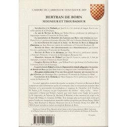 Bertran de Born – Seigneur et Troubadour - Ventadour - 4ena cubertura