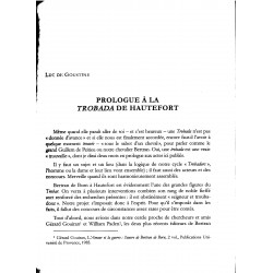 Bertran de Born – Seigneur et Troubadour - Ventadour - Cubertura