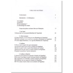 Les troubadours et la cour des Malaspina - Gilda Caïti-Russo - Table des matières