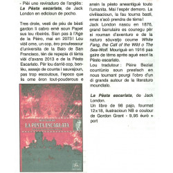La Pèsta escarlata - Jack London (revirat en occitan per Pèire Beziat) - Article Prouvenço d'aro 12-2021
