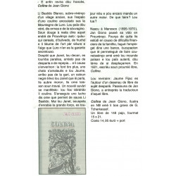 Colina - Jean Giono (Revirada en occitan de Jacme Fijac) - Article Prouvenço d'aro 12-2021