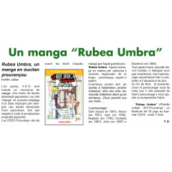 Rubea Umbra - Estelle Jullian - Article Prouvenço d'aro 273