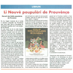 Noëls populaires de Provence - Jean-Luc Domenge - Article Prouvenço d'aro 383