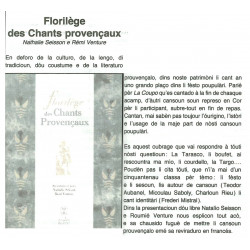 Florilège des Chants Provençaux - Nathalie Seisson, Remi Venture - Article Prouvenço d'aro 383