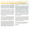 Pierres, trésors et dragons - Jean-Luc Domenge - Article Aquo d'Aqui 2021