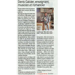 Dilà, entre doas ribas - Dilà, entre deux rives - Denis Galvier - Article Midi Libre 29-01-2022