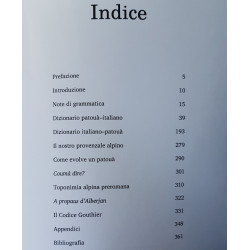 Il Provenzale Alpino di Villaretto - Ezio Martin - Indice