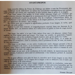 Lou Tresor dóu Felibrige – Provençal-Français -Tomes I et II (A-Z) - Frédéric Mistral - Avant-Propos