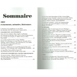 1851, une insurrection pour la République - Tome 3 - Sommaire