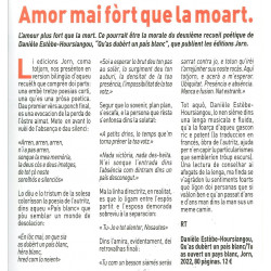 Qu'as dubèrt un país blanc - Tu as ouvert un pays blanc - Article Aquo d'Aqui 343