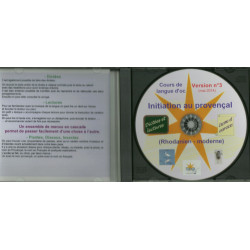 Initiation au provençal (Rhodanien - moderne) CD (intérieur)