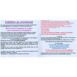 Initiation au provençal (Rhodanien - moderne) CD-Rom - Livret