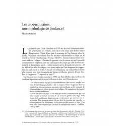 Les croquemitaines, une mythologie de l'enfance ? Nicole Belmont (extrait)