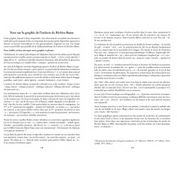 Dànssen lous àrbes - Debùt d'Iwèr - Paulina Kamakine - Note sur la graphie