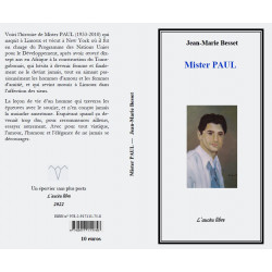 Mister PAUL - Jean-Marie Besset