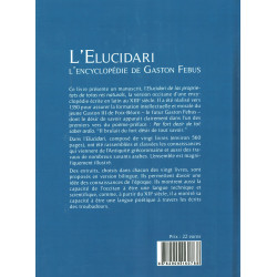 L'Elucidari, L'encyclopédie de Gaston Febus - Maurice Romieu - Back cover