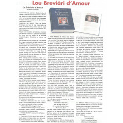 Le Bréviaire d'Amour - Maftre Ermengau - Article Prouvenço d'aro 06-2022