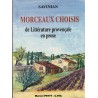 Morceaux choisis de littérature provençale en prose - Savinian