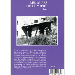 Les Alpes de lumière n°148 Une nourrice piémontaise à Marseille - Catherine Blanc - 4ième de couverture