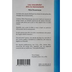 Lou voucabulàri dins la massounarié - Pèire Pessemesse - 4ième de couverture