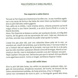 Pan especiat e sabla blanca - Gabriel Sandoval, Magali Ben - Estrach
