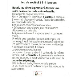 Las bèstias de la bòria - Les bêtes de la ferme (jeu de cartes) - Règle