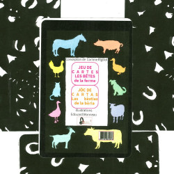 Las bèstias de la bòria (jòc de cartas occitan) - Verso de las cartas