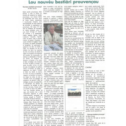 Nouveau bestiaire provençal - Marc DUMAS - Article Prouvenço d'aro 390