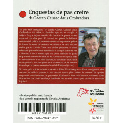 Enquestas de pas creire de Gaëtan Caüsac daus Ombradors - Joan Ganhaire - 4ième de couverture