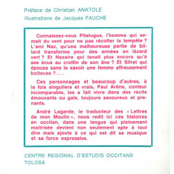 Pitaluga, l'amic Naz e la companha - Paul Arène - 4ième de couverture