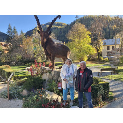 Aline Marengo et Jean-Louis Cornille (photo Verdon info)