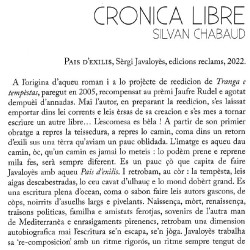 País d'exilis - Sèrgi Javaloyès - Article Reclams n°865