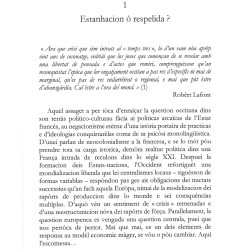 Contratèmps - Letras sus l’Occitania e l’occitanisme - Gerard TAUTIL - Extrait