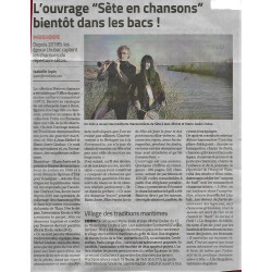 Sète en chansons - Traditions chansonnières - Article d'Isabelle Jupin (Midi Libre)