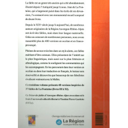 Trésor des fables d'Auvergne-Rhône-Alpes en occitan (volume 3) - Back cover
