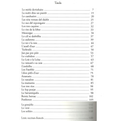 Contes del mèrle devinhaire - Maria Odila Dumeaux - Table des matières