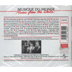 La Novem - L'autre jorn (CD) - Verso de la pochette