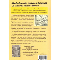 Les contes entre Ventoux et Baronnies - Jean-Louis Ramel - 4e de couverture