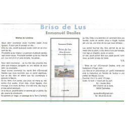 Briso de lus - Emmanuel Desiles - Article Prouvenço d'aro 04-2023
