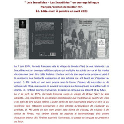 Leis Inaudibles – Les Inaudibles - Daidier Mir