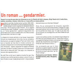 Pas de panica a Sant-Perdols (roman gendarmièr) - Sèrgi VIAULE - Article Aquo d'Aqui 348 (09-2022)