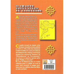 33 chants populaires du Languedoc - 4e de couverture
