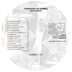 Anonimes - Gerard Zuchetto, Troubadours Art Ensemble