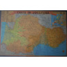 Carta de l'Occitània - Carte de l'Occitanie 60 x 90 cm (Aici e ara)