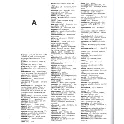 Diccionari Francés-Aupenc d'Òc - Dictionary French-Occitan aupenc - André Faure - Extract