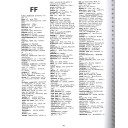 Diccionari Francés-Aupenc d'Òc - Dictionary French-Occitan aupenc - André Faure - Extract