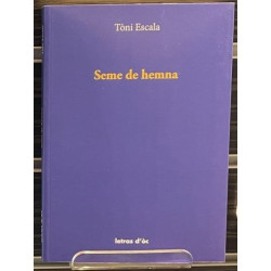 Seme de hemna - Tòni Escala (livre présenté en vitrine de la Tuta d'Oc))
