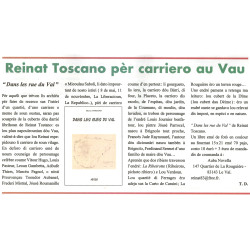Dans les rues du Val - Reinat TOSCANO - Article Prouvenço d'Aro 398