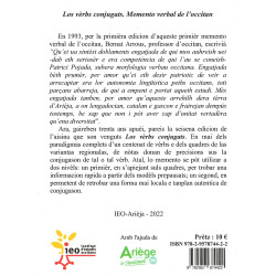 Los vèrbs conjugats - Memento verbal de l’occitan - Patrici POJADA (6e édition)